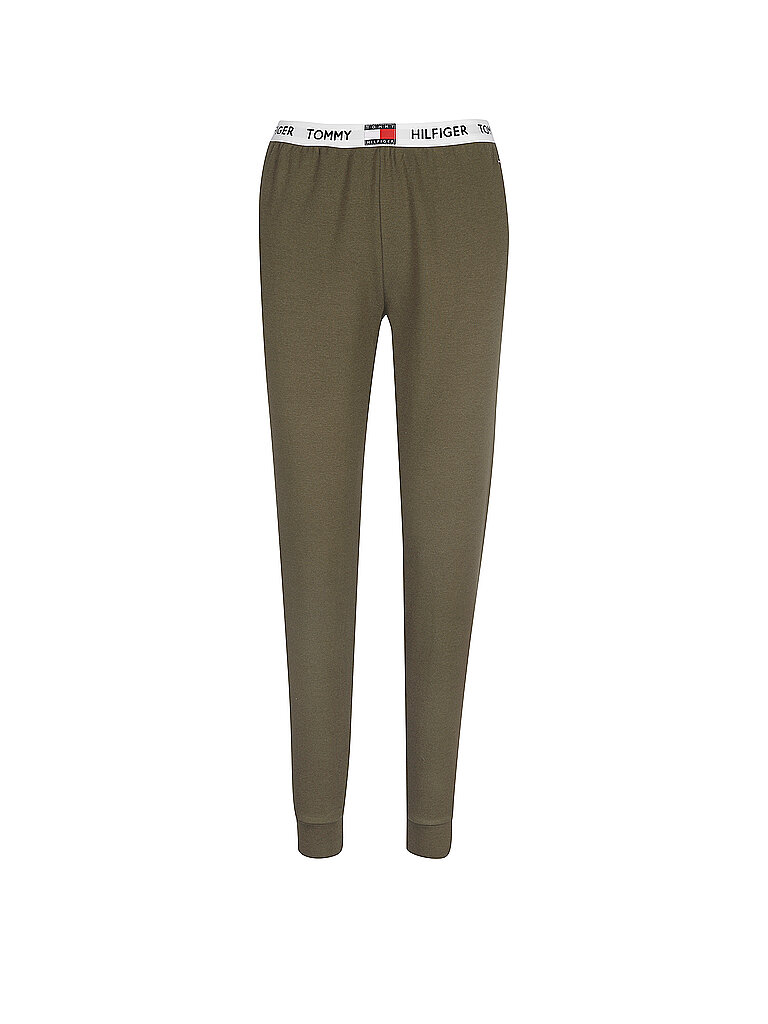 TOMMY HILFIGER Loungehose olive | XS